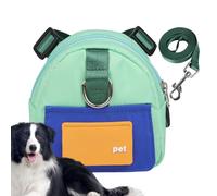 Pet Backpack - Polyester | Dog Saddle Bag Harness Sa-c Puppy Backpack | Large Capacity Comfortable Satchel Bag for Hiking Travel Running & Outdoor Activities Sport