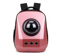 Pet Backpacks, Backpack Airline Approved Cats Puppies Bubble Travel Carrier for Hiking Camping & Outdoor,Pink