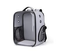 Pet Backpacks, Backpack Cat Dog Bag for Cat Pet Puppy Airline Approved for Camping Biking(Grey)