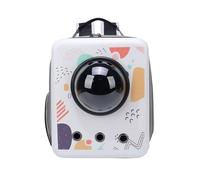 Pet Backpacks, Backpack Clear Bubble Space Capsule Cat Breathable Bag for Large Cats and Small Dog for Travel and Hiking,C