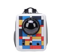 Pet Backpacks, Backpack Clear Bubble Space Capsule Cat Breathable Bag for Large Cats and Small Dog for Travel and Hiking,A