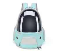 Pet Backpacks, Backpack for Medium Small Cat Puppy Animals Space Capsule Bag for Travel Camping,Blue