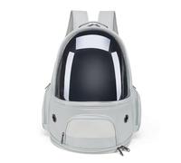 Pet Backpacks, Backpack for Medium Small Cat Puppy Animals Space Capsule Bag for Travel Camping,Gray