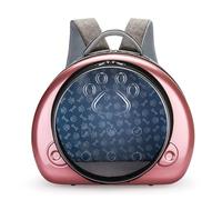 Pet Backpacks, Backpack Transparent Space Capsule Bubble Cat Dog Bag Bag Hiking Backpack for Cat and Small Dog,Pink