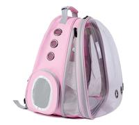 Pet Backpacks, Bubble Carrier Airline Approved Designed for Travel Hiking Walking Outdoor for Cats and Puppies,Pink
