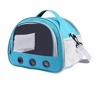 Pet bag Convenient Pet Travel Backpack-blue-S (23x20x19cm)