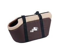Pet Bag,Dog Sling Classic Pet Carrier Portable Cozy Soft Puppy Cat Dog Bags Backpack Shoulder Carrier Pet Supplies For Outdoor Hiking Travel(Brown,L)