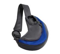 Pet Bag,Dog Sling Pet Dog Carrier Bag Cats Puppy Outdoor Bags Mesh Oxford Single Shoulder Bag Sling Front Mesh Travel Shoulder Bag(Blue,L)