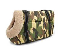 Pet Bag,Dog Sling Travel Dog Carrier Bag Pet Carrier For Dogs Cats Pet Sling Bag Soft Puppy Cat Dog Shoulder Bags Chihuahua Pug Small Dog Bag S/L(1 with fur,L)