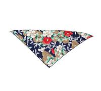 Pet Bandanas Dog Bibs Scarf Cute Printed Soft Comfortable Washable Cotton Triangle Bandana for Photograph Party Travel Pet Scarf (L)