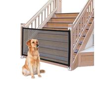 Pet Barrier Net, Baby Safety Gate Mesh Dog Gate Safe Guard Isolation Net, Folding Stair Gates for Dogs Cats Toddlers - 110 * 72cm