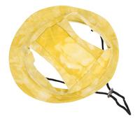 PET Baseball Hat for Small Dogs and Cats Adjustable Cotton Yellow | Summer Sun Shade Cap, Easy off Rope Fit, Fashionable Craft for Photos and Dress
