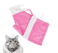 Pet Bath Bag - Pet Grooming Bath Bag, Breathable Cat Bathing Bag | Multifunctional Cat Washing Bag, Loose And Removable Pet Grooming Bath Bag For Bathing Daily(20.87x11.81 Inches)(Pink, Gray, Green)