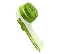 Pet Bath Brush | Dog Soap Brush | Gentle Slicker Brush for Hygiene Cleaning for Puppies & Small Animals - Detangles Dandruff, Fleas and Tangles Without Tangles