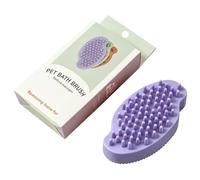 Pet Bath Brush | Double Sided Cat Grooming Anti-Lost | Dog Grooming and Shampoo - For Puppies, Kittens, Small, Medium, Large Breed, Massage, Bath, Hair Removal, Care