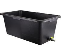 Pet Bath Pool, Bathtub for Washing Dogs and Cats, Paddling Pool for Pets, Sturdy Plastic, Useful Tap, Accessories for Pet Grooming ([cm]78x48x31; 90L)