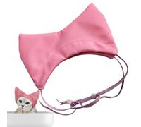 Pet Bathing Hat - Adjustable Head Wrap Cover, Waterproof Ear Guard Protector, Soft Grooming Cleaning Supply | Secure Moisture Defense System, Practical Hygiene Support Accessory For Cats Dogs Salon