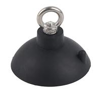 Pet Bathing Restraint System | Suction Cup & Cable Choker Loop Noose | Secure Grooming for Dogs/Cats/Small Pets | 8cm Rubber Base, Strong Hold for Tubs & Tiles