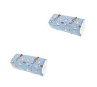 Pet Bed. 2pcs Pet Nest Small Hamster Hideout Delicate Chinchilla House Hamster House Small Hamster(Multix2pcs)