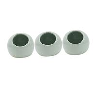 Pet Bed. 3 Pcs Hamster Igloo Chinchilla Bath House Small Animal Hideout Cave Small Pet Cooling Nest Sand