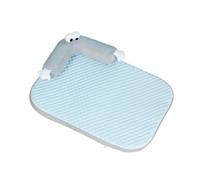 Pet Bed and Sleeping Mat, Grey Variant, 80 x 60 cm, Soft Resting Place Design for Cats, for Sleeping Area, Travel Box, Sofa and Cosy Corners, for Daily Use at Home and on the Go