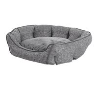 Beliani Pet Bed CANDIR Linen Grey, Grey