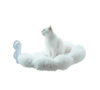 Pet Bed, Creative Cloud Winter Cat Nest Hammock Window Suction Cup Platform Glass Hanging Bed Soft Comfortable Pet Products,For pets(Shorthair)