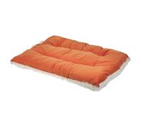 Beliani Pet Bed ERGANI Velvet Orange, Orange