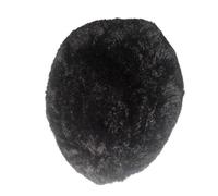 Pet Bed For Dog Extra Large Round Kennel Breathable Solid Houses Dogs Cat Beds Donut Sleeping Bag Anti-Slip(Black,M 60cm)