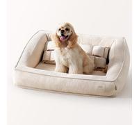 Pet Bed for Dogs and Cats, All-Season Washable Sofa Bed with Removable Cover, Ideal for Small Pets like Kittens, Puppies, Rabbits, and Bunnies (88cm/34.6in)