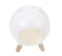 Pet Bed. Hamster Nest Guinea Pig Bed Pet Cage Ornament Rat Hide Hamster Hideout Small Animal Hideout Ham(White)