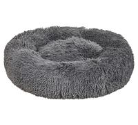 Pet Bed KULU Faux Fur Dark Grey