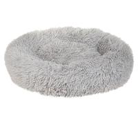 Beliani Pet Bed KULU Faux Fur Light Grey, Grey
