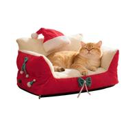 Pet Bed,Non-Slip Winter Sleeping Nest | Calming Dog Basket | for Puppy Animal Indoor Home Apartment Dorm Living Room Bedroom Balcony