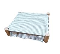 Pet Bed Pet Camp Bed Skirt Princess Bed Dog Bed Cat Bed Cat Bed Hammock Small Pet Bed Universal For All Seasons Pet Beds For Dogs(B)