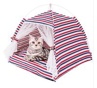 Pet Bed Pet Tent Sleep Cat Portable Small Pet Tent Dog Houses With Pet Mat For Dog Cat Rabbit Small Dog Medium Dog Bed Dog Bed