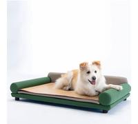 Pet Bed, Removable Washable Dog Cat Sofa Bed, Non-Slip Base for Indoor Outdoor Use, Seasons, 120cm, Comfortable Resting Place for Pets