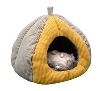 Pet Bed - Semi Enclosed Winter Pet Bed, Hangable Sleeping Den, Resilient Plush Fabric, Excellent Warmth Component, Hamster Chinchilla Ferret Mice, Home Bedroom Living Room