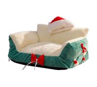 Pet Bed, Warmth Retention Excellence, 50x35x25cm, Fluff-y Large Dog Bed, Pet Pillow Mattress Sofa Cushion, Non-Slip Stability Base, For Indoor Use