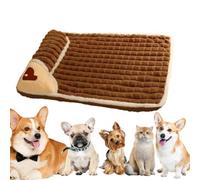 Pet Bed - Washable Large Crate Mat, Dog Bed | Non Slip Plush Dog Crate Pad, Bed Mat, Dog Sleeping Pad D