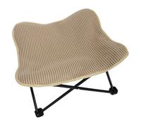 Pet Bed Woven Bed Recliner Folding Chair for Resting Area Large Wooden with