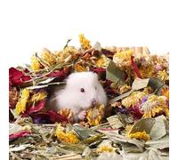 Pet Bedding: 100G Dried Flower Hamster, Bedding Odor Control | Soft Floral Fragrance: Long Lasting Moisture Absorbing Scents, Habitat Decor For Cats, P
