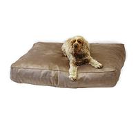 Pet Beds Direct Luxury Dog Bed, Chocolate Faux Suede 7" Deep (Medium36 x26 x7)