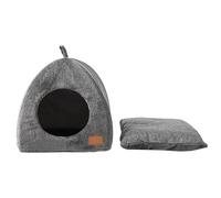 Pet Beds for Cat, Cat Kennel Portable House Bed Triangle Animals Shelter Pet Beds for Bed Cave Nest Sleeping for Kitten L