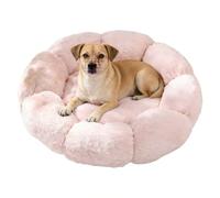 Pet Beds for Cats,Soft Warm Anti-Slip Bottom Cushion | Plush 15.74 Inches Round Cat Bed - for Small Medium Sized Pets Kitten Dog Puppy Sleep Rest Home