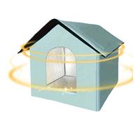 Pet Beds For Cats - Tent Pets Closed Cold Resistant Waterproof - Cat Cave Winter Resistant For Outdoor - For Soothing Puppy Sleep Travel Winter Home