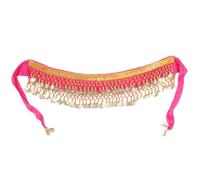 Pet Belly Dance Costume - Shiny Dog Waist Chain | Funny Puppy Hip Wrap with Gold Sequins and, Perfect for Music Festivals, Halloween, Party Dressing, and Playful Themed Dog Outfits