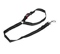 Pet Belt with Dog Headrest St - Nylon Reflective Belt for Car Travel - Dog Belt & Le for Pet - Black (Black)