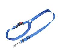 Pet Belt with Dog Headrest St - Nylon Reflective Belt for Car Travel - Dog Belt & Le for Pet - Black (Blue)