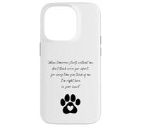 Pet Bereavement Dog Cat Memorial Gift ideas Loss Sadness Case for iPhone 14 Pro